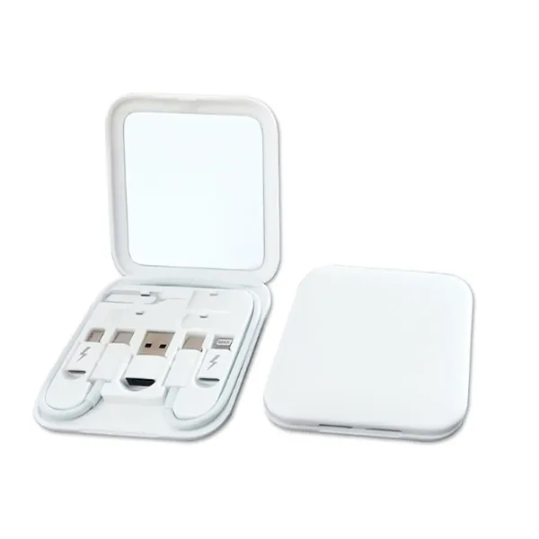 Cable Charger Case with Phone Stand - Cable Charger Case with Phone Stand - Image 1 of 3