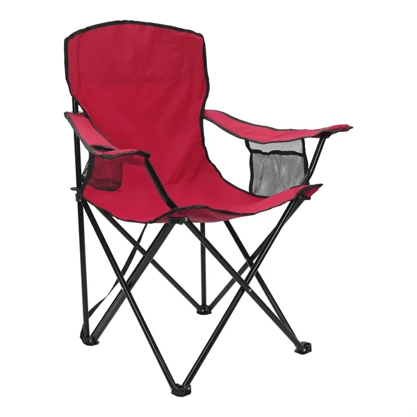 RPET Folding Chair with Carrying Strap - RPET Folding Chair with Carrying Strap - Image 1 of 3