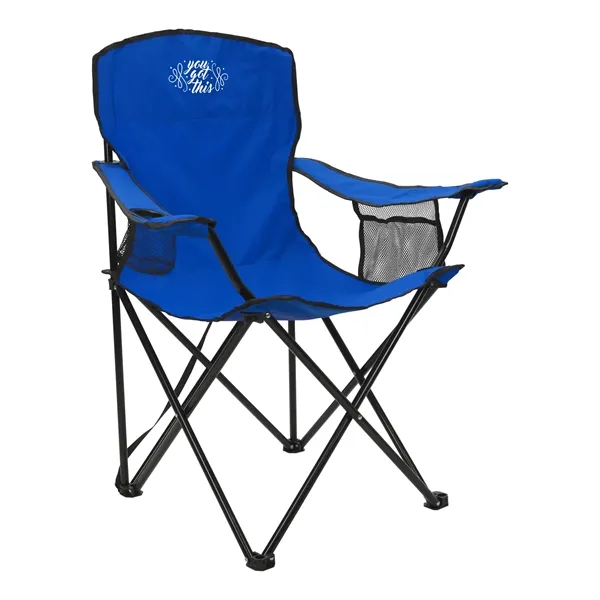 RPET Folding Chair with Carrying Strap - RPET Folding Chair with Carrying Strap - Image 3 of 3