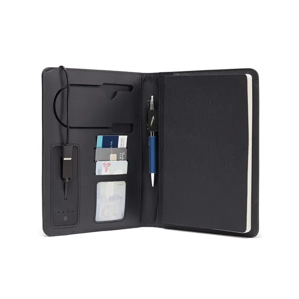 Leeman Roma 6"x8" Wireless Power Charger Refillable Journal - Leeman Roma 6"x8" Wireless Power Charger Refillable Journal - Image 6 of 7