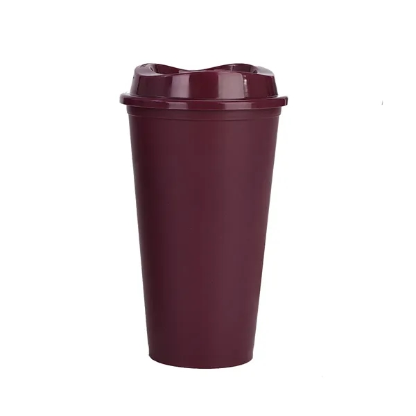 16oz Reusable Coffee Cup With A Lid - 16oz Reusable Coffee Cup With A Lid - Image 6 of 6