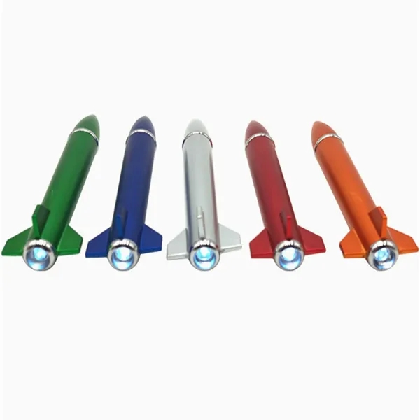 Funny Rocket Pen With Led Light - Funny Rocket Pen With Led Light - Image 5 of 5