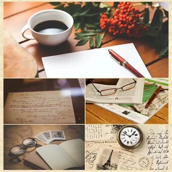 Rosewood Ballpoint Pen Writing Set - Rosewood Ballpoint Pen Writing Set - Image 2 of 2