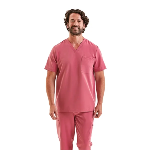 Onna By Premier Men's Limitless V-Neck Stretch Scrub Top - Onna By Premier Men's Limitless V-Neck Stretch Scrub Top - Image 4 of 18