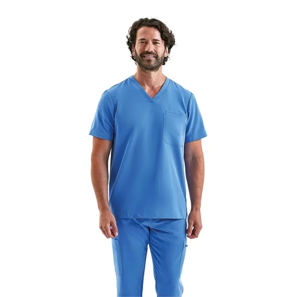 Onna By Premier Men's Limitless V-Neck Stretch Scrub Top - Onna By Premier Men's Limitless V-Neck Stretch Scrub Top - Image 7 of 18