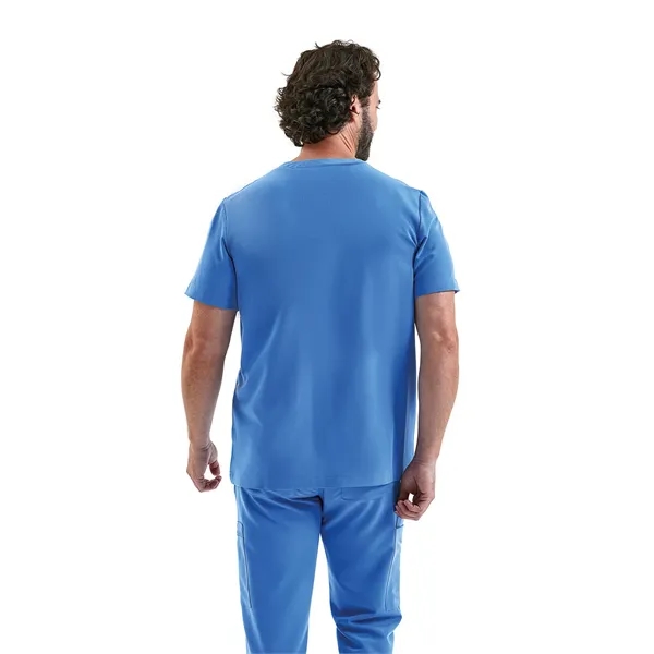 Onna By Premier Men's Limitless V-Neck Stretch Scrub Top - Onna By Premier Men's Limitless V-Neck Stretch Scrub Top - Image 9 of 18