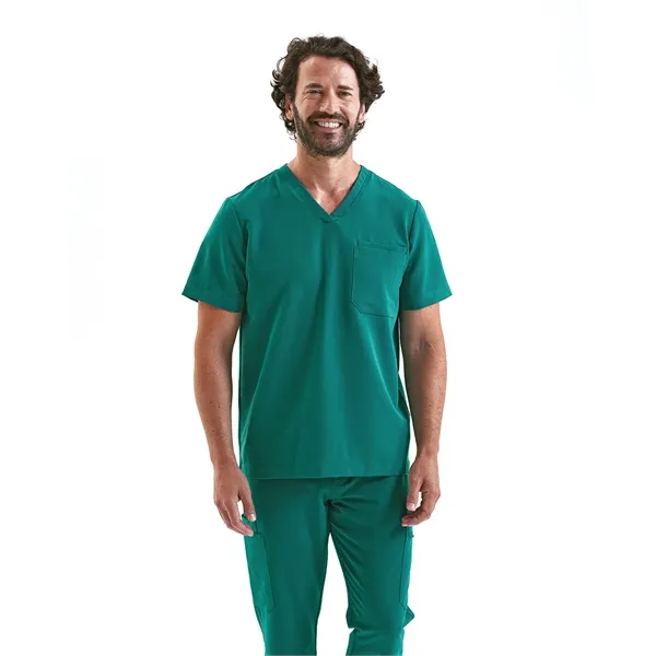 Onna By Premier Men's Limitless V-Neck Stretch Scrub Top - Onna By Premier Men's Limitless V-Neck Stretch Scrub Top - Image 10 of 18