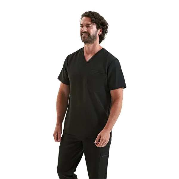 Onna By Premier Men's Limitless V-Neck Stretch Scrub Top - Onna By Premier Men's Limitless V-Neck Stretch Scrub Top - Image 14 of 18