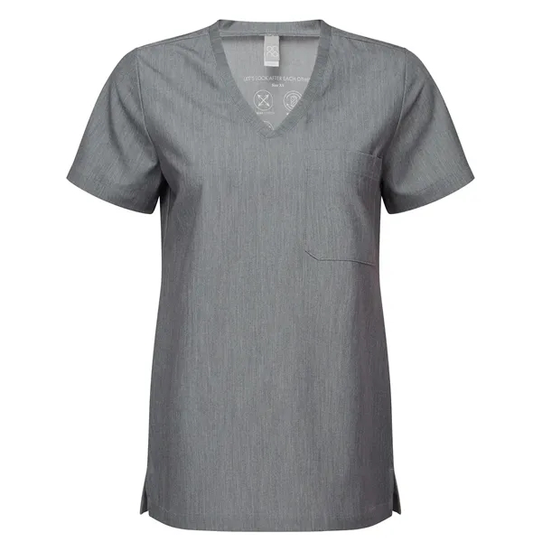 Onna By Premier Ladies' Limitless V-Neck Stretch Scrub Top - Onna By Premier Ladies' Limitless V-Neck Stretch Scrub Top - Image 3 of 18