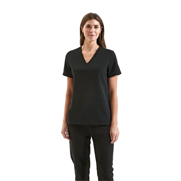 Onna By Premier Ladies' Limitless V-Neck Stretch Scrub Top - Onna By Premier Ladies' Limitless V-Neck Stretch Scrub Top - Image 13 of 18