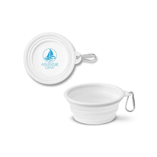 Prime Line Collapsible Pet Bowl With Carabiner - Prime Line Collapsible Pet Bowl With Carabiner - Image 0 of 14