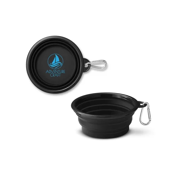Prime Line Collapsible Pet Bowl With Carabiner - Prime Line Collapsible Pet Bowl With Carabiner - Image 5 of 14
