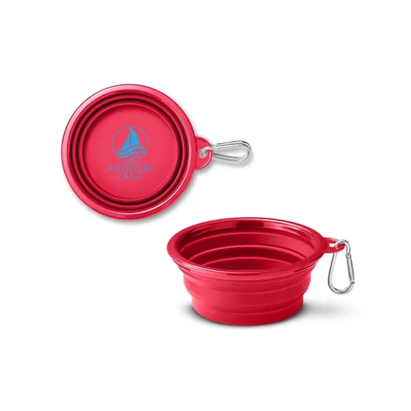 Prime Line Collapsible Pet Bowl With Carabiner - Prime Line Collapsible Pet Bowl With Carabiner - Image 8 of 14