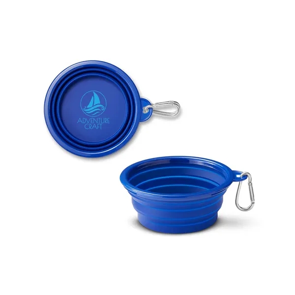 Prime Line Collapsible Pet Bowl With Carabiner - Prime Line Collapsible Pet Bowl With Carabiner - Image 11 of 14