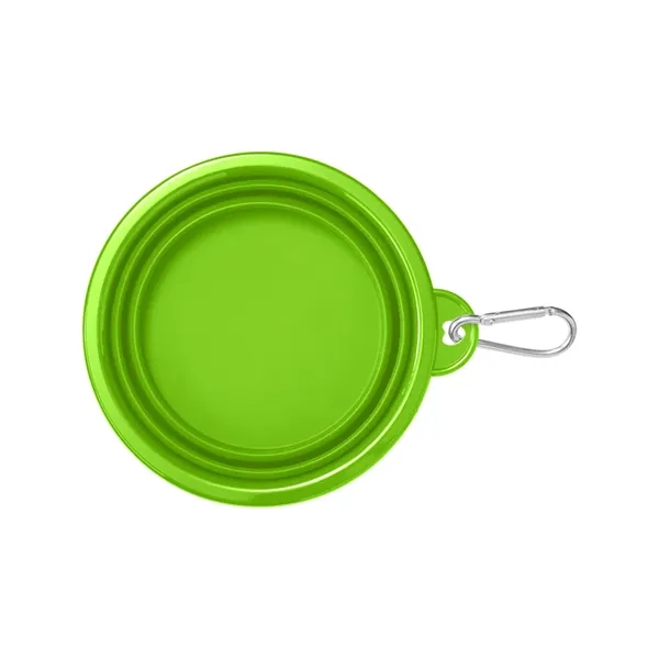 Prime Line Collapsible Pet Bowl With Carabiner - Prime Line Collapsible Pet Bowl With Carabiner - Image 12 of 14