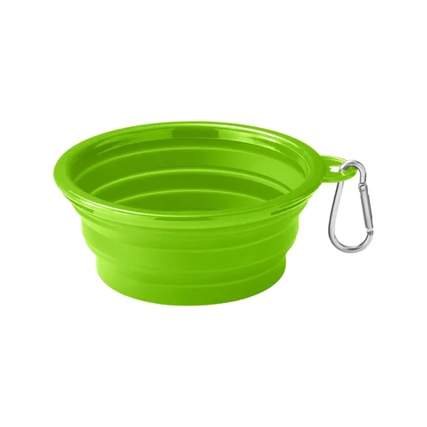 Prime Line Collapsible Pet Bowl With Carabiner - Prime Line Collapsible Pet Bowl With Carabiner - Image 13 of 14