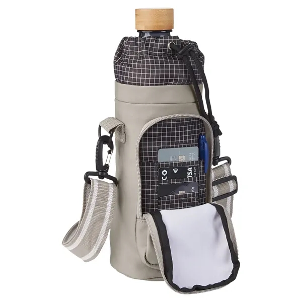 Prime Line Academy Eco-Friendly Water Bottle Bag with Sto...