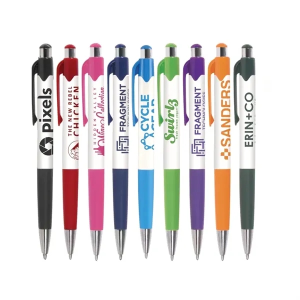 Mardi Gras Pen with Quality Refill - Mardi Gras Pen with Quality Refill - Image 0 of 1