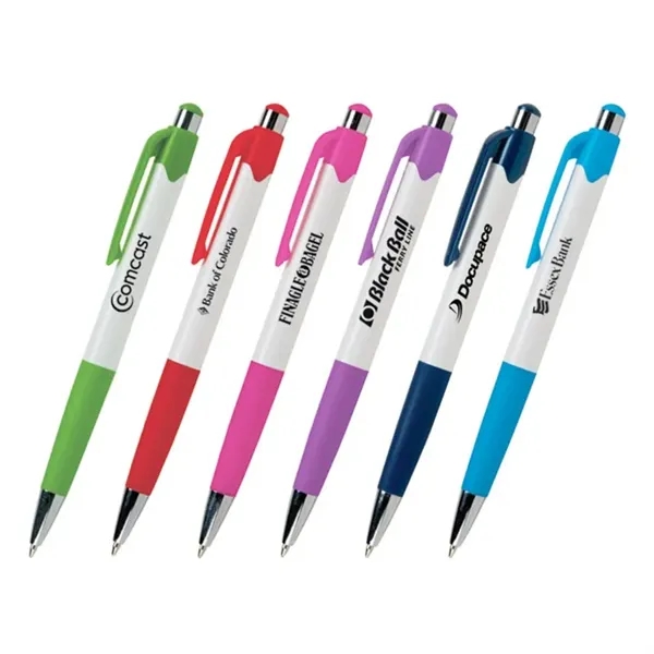 Mardi Gras Pen with Quality Refill - Mardi Gras Pen with Quality Refill - Image 1 of 1