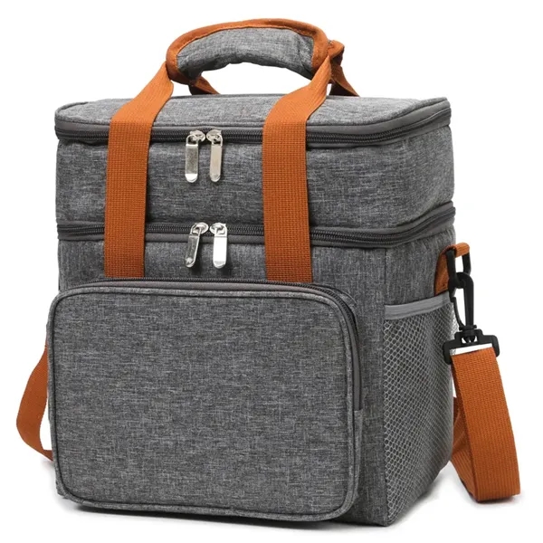Expandable Large Insulated Cooler Bag with Shoulder Strap - Expandable Large Insulated Cooler Bag with Shoulder Strap - Image 2 of 6