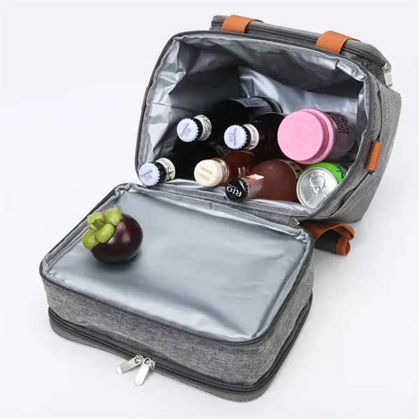 Expandable Large Insulated Cooler Bag with Shoulder Strap - Expandable Large Insulated Cooler Bag with Shoulder Strap - Image 3 of 6