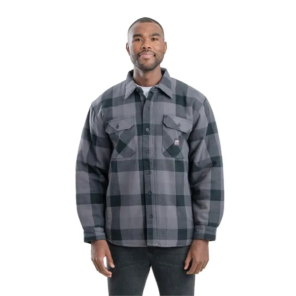 Berne Men's Timber Flannel Shirt Jacket - Berne Men's Timber Flannel Shirt Jacket - Image 4 of 10