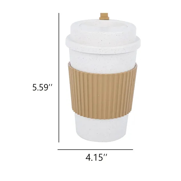Simple Wheat Straw Portable Mug 50 MOQ - Simple Wheat Straw Portable Mug 50 MOQ - Image 1 of 10