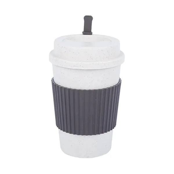 Simple Wheat Straw Portable Mug 50 MOQ - Simple Wheat Straw Portable Mug 50 MOQ - Image 8 of 10