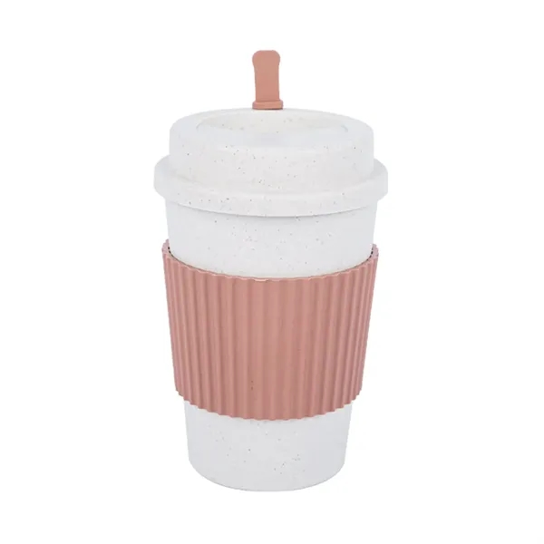 Simple Wheat Straw Portable Mug 50 MOQ - Simple Wheat Straw Portable Mug 50 MOQ - Image 9 of 10