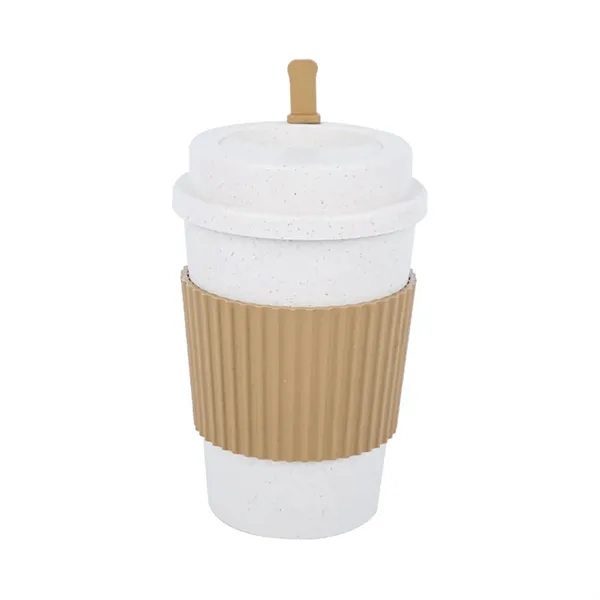 Simple Wheat Straw Portable Mug 50 MOQ - Simple Wheat Straw Portable Mug 50 MOQ - Image 10 of 10