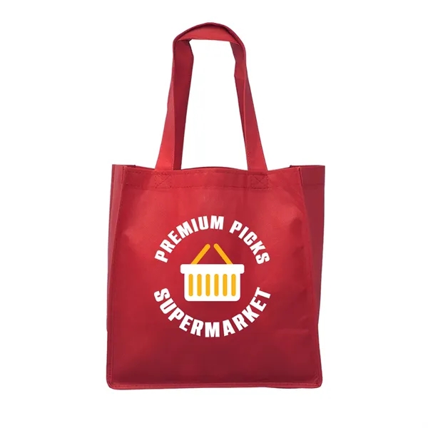 CLIPPER Non-woven Grocery Tote Bags w/ Full Color Imprint - CLIPPER Non-woven Grocery Tote Bags w/ Full Color Imprint - Image 2 of 22