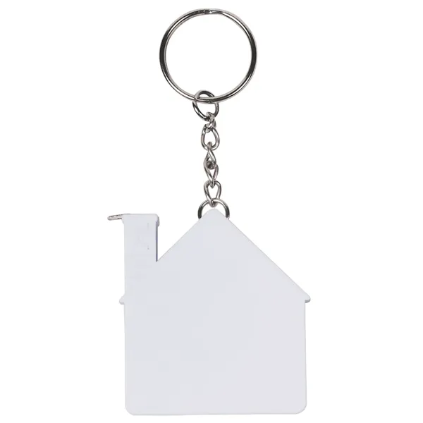 Prime Line House Tape Measure Key Chain 3' - Prime Line House Tape Measure Key Chain 3' - Image 5 of 5
