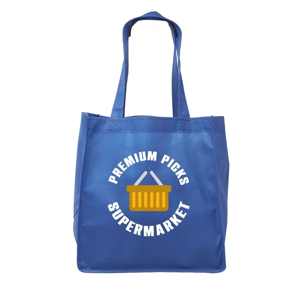 CLIPPER Non-woven Grocery Tote Bags w/ Full Color Imprint - CLIPPER Non-woven Grocery Tote Bags w/ Full Color Imprint - Image 14 of 22
