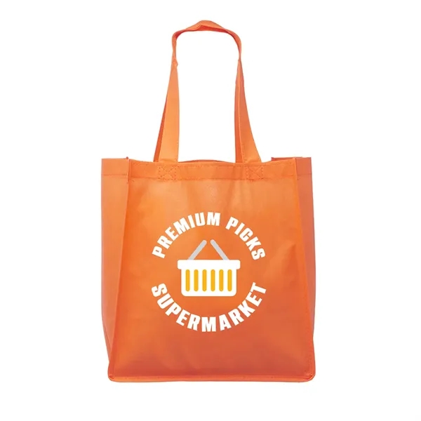 CLIPPER Non-woven Grocery Tote Bags w/ Full Color Imprint - CLIPPER Non-woven Grocery Tote Bags w/ Full Color Imprint - Image 19 of 22