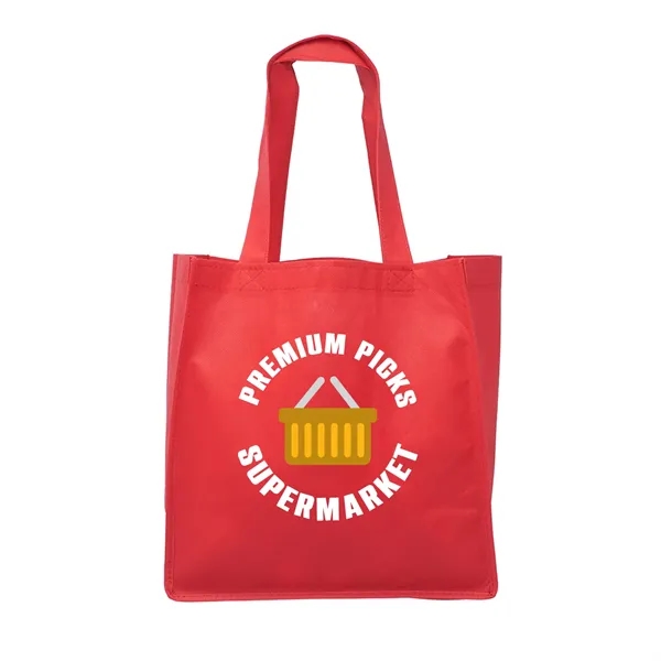 CLIPPER Non-woven Grocery Tote Bags w/ Full Color Imprint - CLIPPER Non-woven Grocery Tote Bags w/ Full Color Imprint - Image 20 of 22
