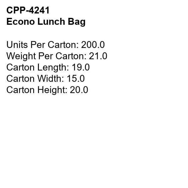 Econo Lunch Bag - Econo Lunch Bag - Image 14 of 14