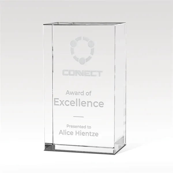 3D Tower w/ Subsurface Logo Etch - 3D Tower w/ Subsurface Logo Etch - Image 1 of 2