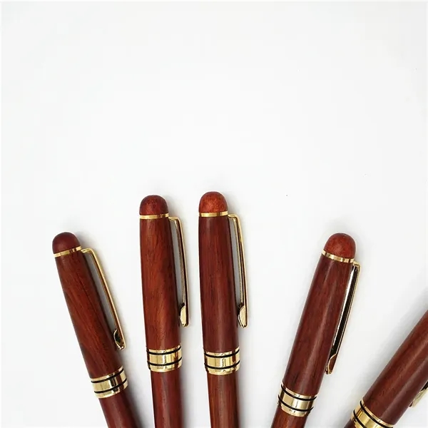 Natural Wood Ballpoint Pen Case Set - Natural Wood Ballpoint Pen Case Set - Image 2 of 4