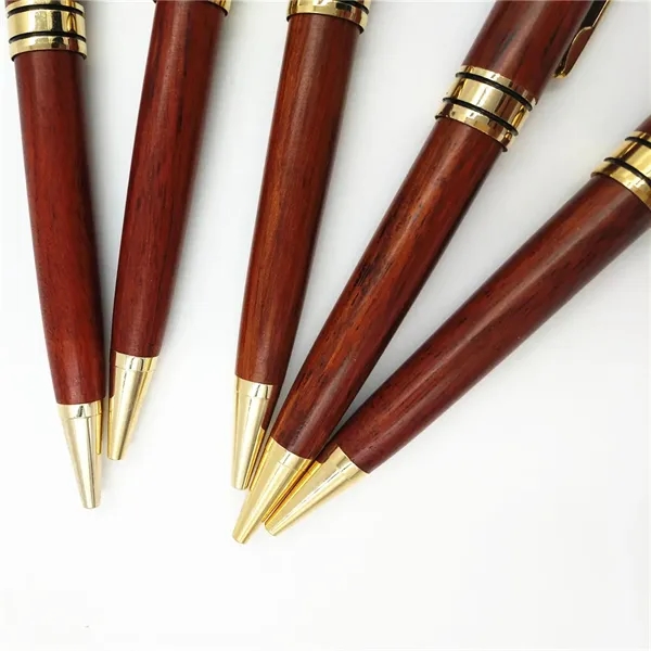 Natural Wood Ballpoint Pen Case Set - Natural Wood Ballpoint Pen Case Set - Image 3 of 4