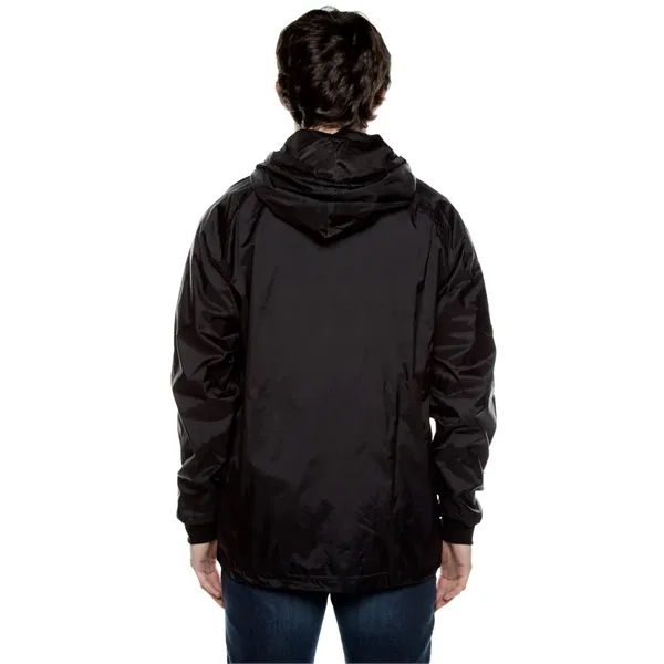 Beimar Unisex Nylon Full Zip Hooded Jacket - Beimar Unisex Nylon Full Zip Hooded Jacket - Image 3 of 5