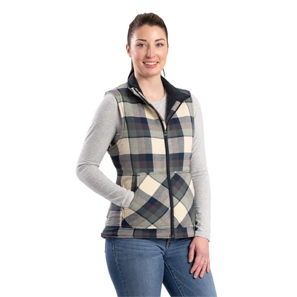 Berne Ladies' Insulated Flannel Vest - Berne Ladies' Insulated Flannel Vest - Image 3 of 11