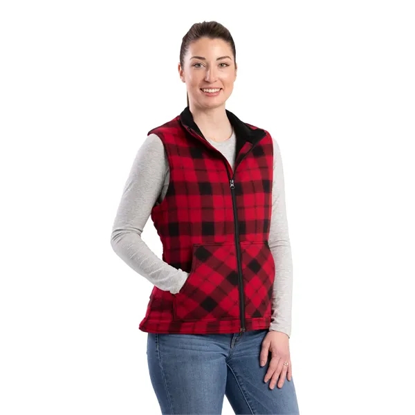 Berne Ladies' Insulated Flannel Vest - Berne Ladies' Insulated Flannel Vest - Image 6 of 11