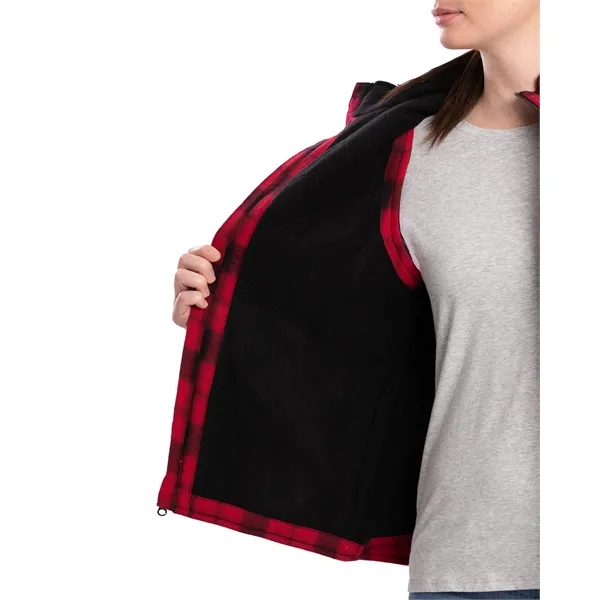 Berne Ladies' Insulated Flannel Vest - Berne Ladies' Insulated Flannel Vest - Image 7 of 11