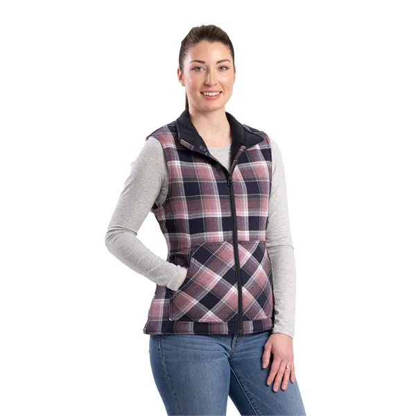 Berne Ladies' Insulated Flannel Vest - Berne Ladies' Insulated Flannel Vest - Image 9 of 11