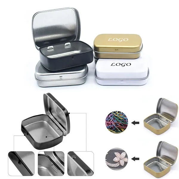 Small Rectangle Mint Tin Box - Small Rectangle Mint Tin Box - Image 0 of 1