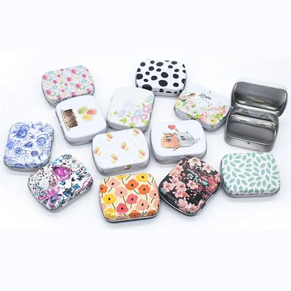 Small Rectangle Mint Tin Box - Small Rectangle Mint Tin Box - Image 0 of 18