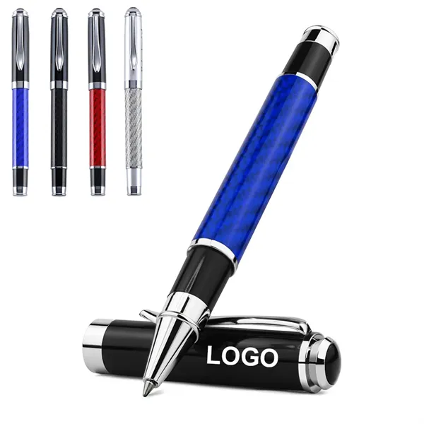Carbon Fiber Barrel Ballpoint Pen - Carbon Fiber Barrel Ballpoint Pen - Image 0 of 2