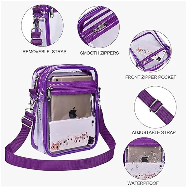 Transparent Makeup Cosmetic Bag - Transparent Makeup Cosmetic Bag - Image 3 of 18