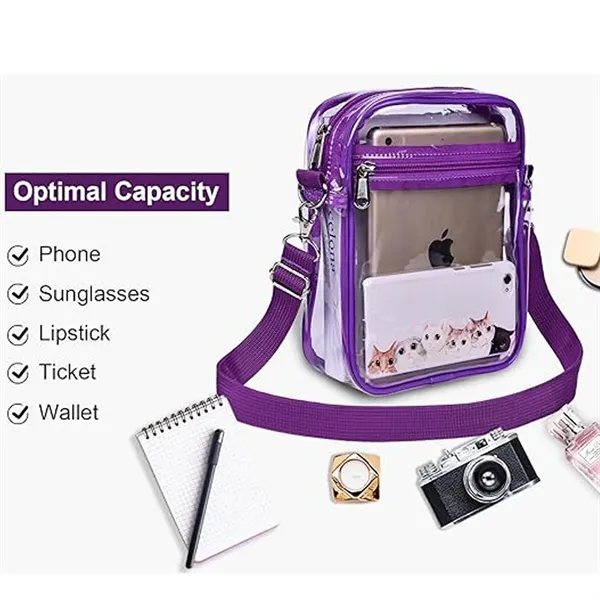 Transparent Makeup Cosmetic Bag - Transparent Makeup Cosmetic Bag - Image 4 of 18