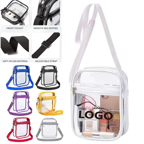 Transparent Makeup Cosmetic Bag - Transparent Makeup Cosmetic Bag - Image 0 of 18